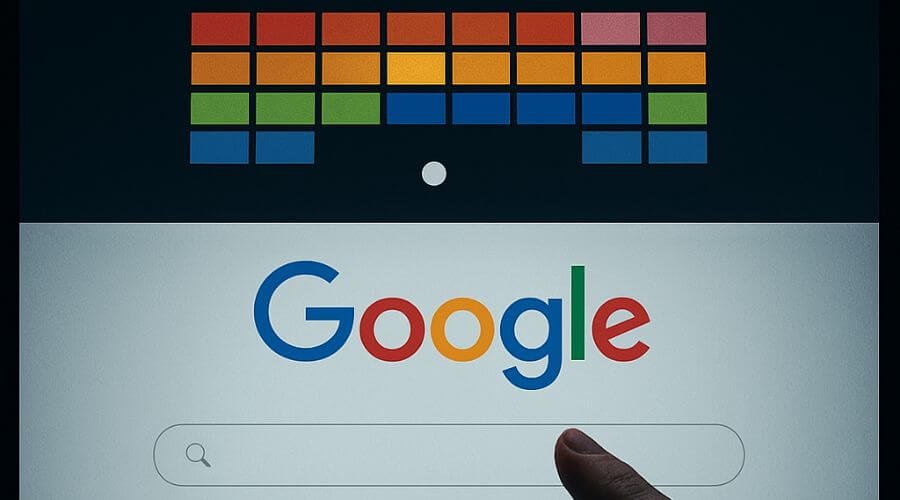 google block breaker game